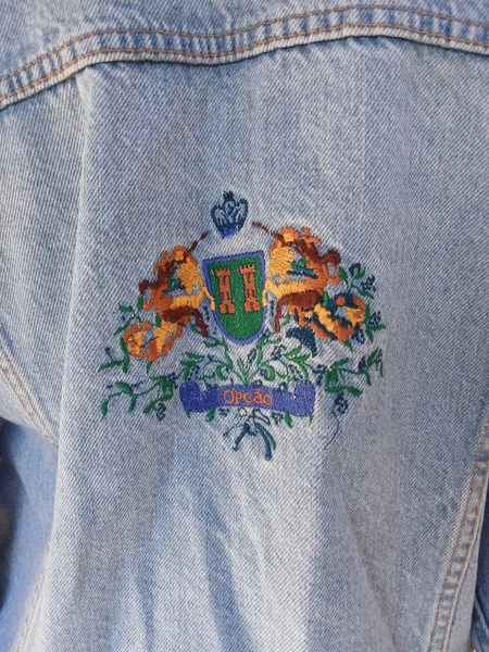 Jaqueta jens vintage