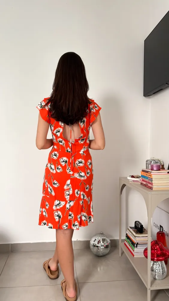 Vestido estampado Maria Filó