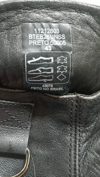 Coturno Couro Legitimo