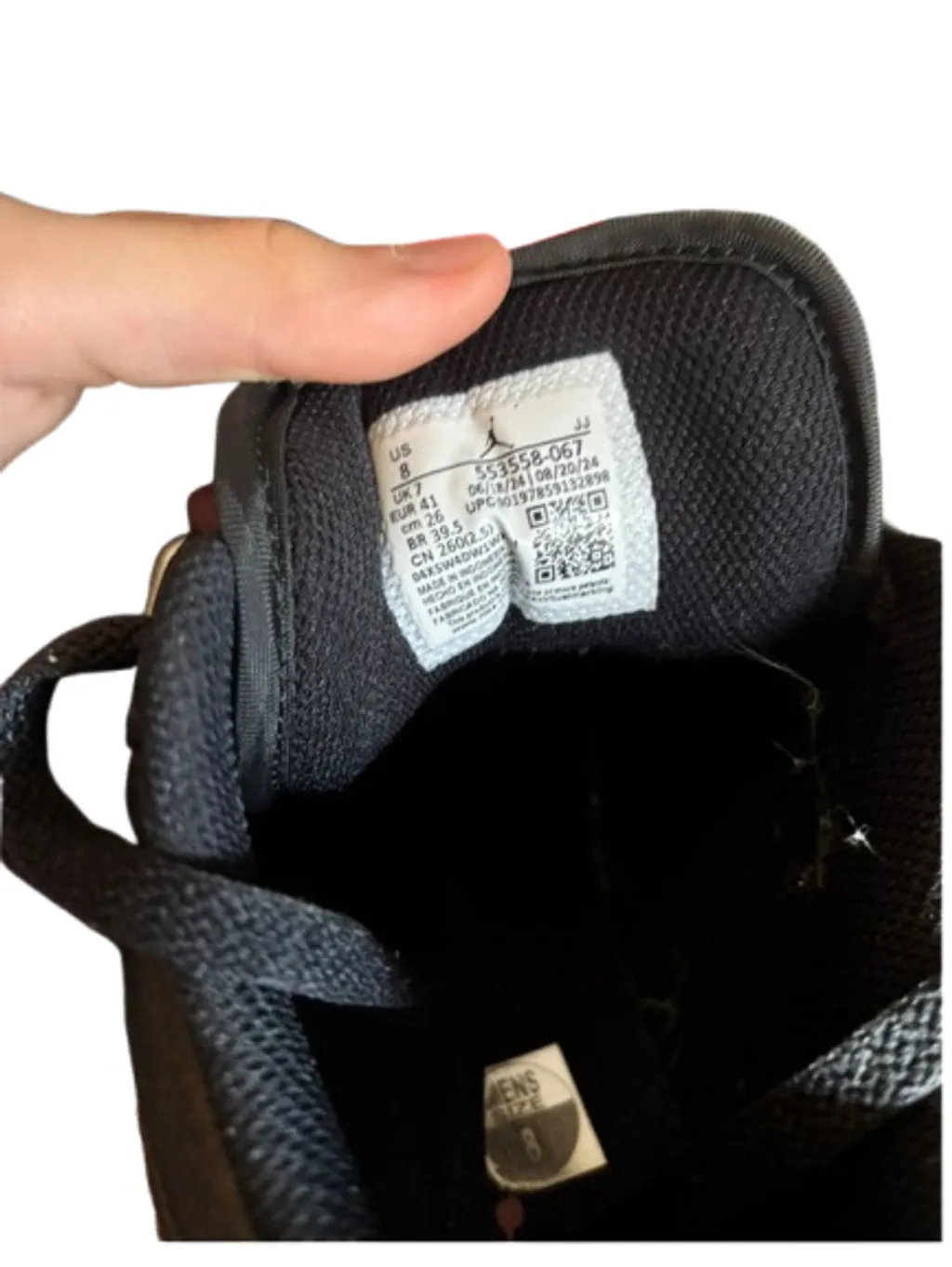 Nike Air Jordan 1 low - adulto tam 39,5 importado