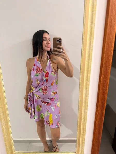 Vestido FARM Transpassado