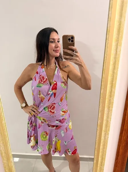 Vestido FARM Transpassado