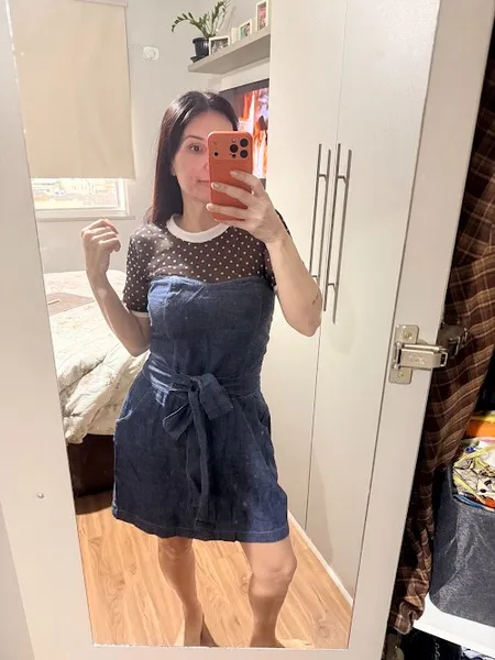 Vestido Jeans Tomara que caia