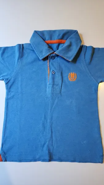 polo infantil polo wear azul 2 anos