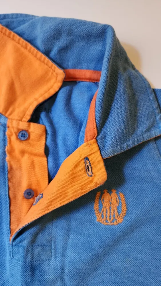 polo infantil polo wear azul 2 anos