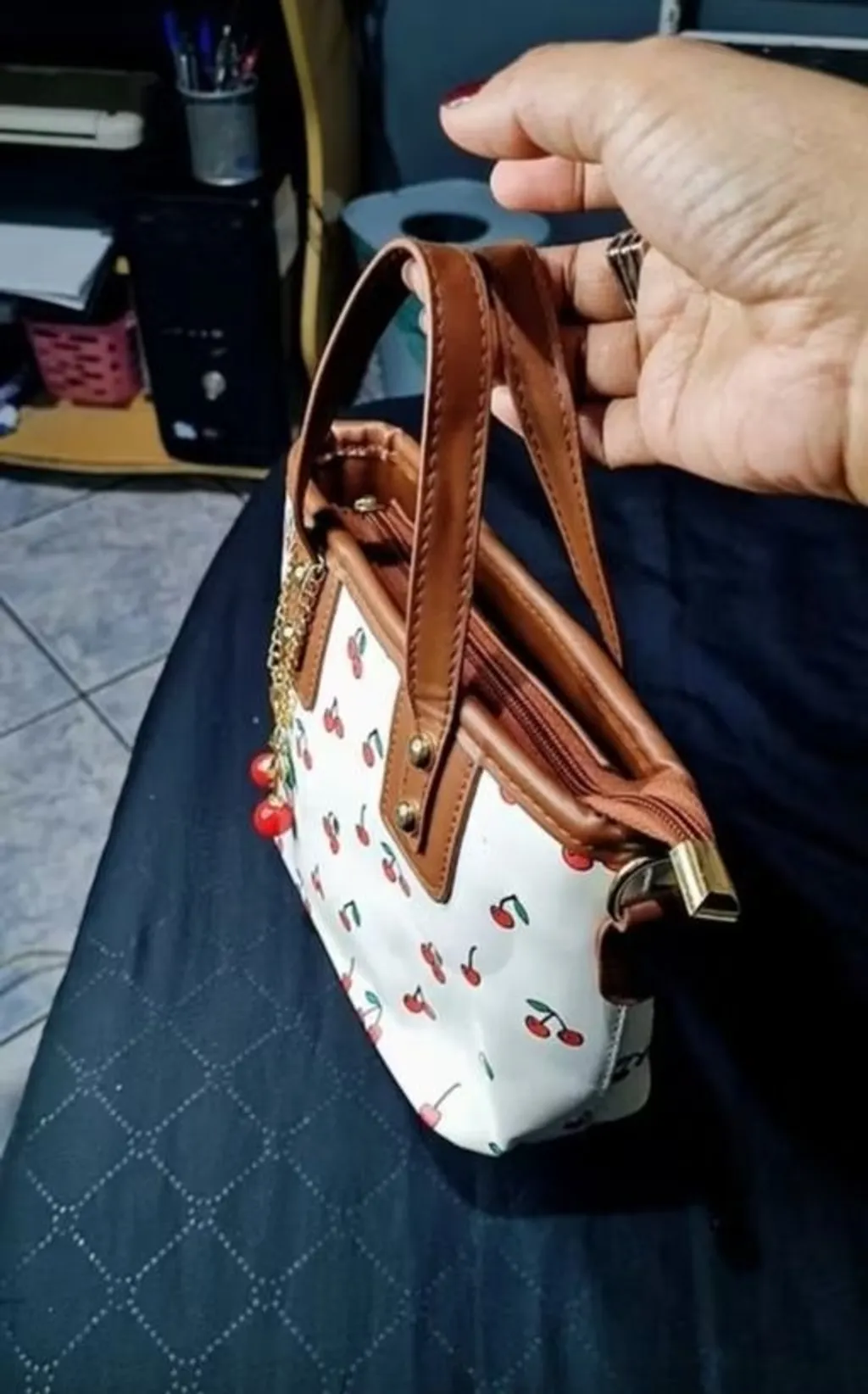 BOLSA PEQUENA CHERRY