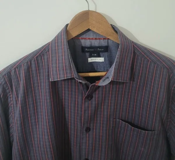 camisa listras preston field tam M
