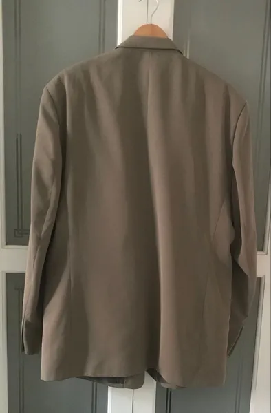 blazer bege vintage  luigi bertolli tam gg
