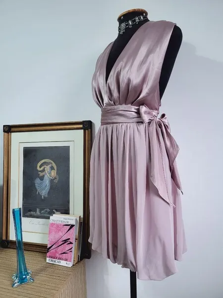 Vestido de Festa Lilás tam P