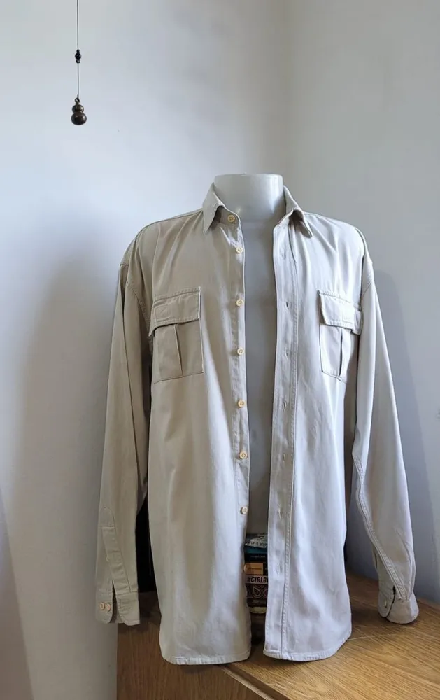 Camisa de Algodão Nude