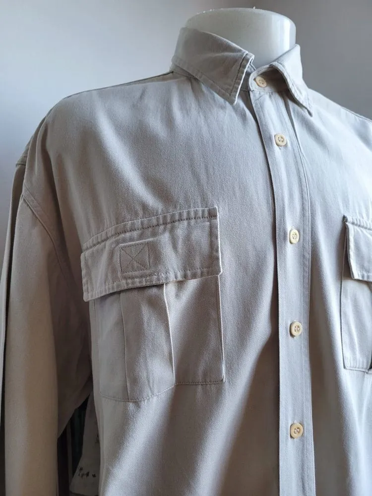 Camisa de Algodão Nude