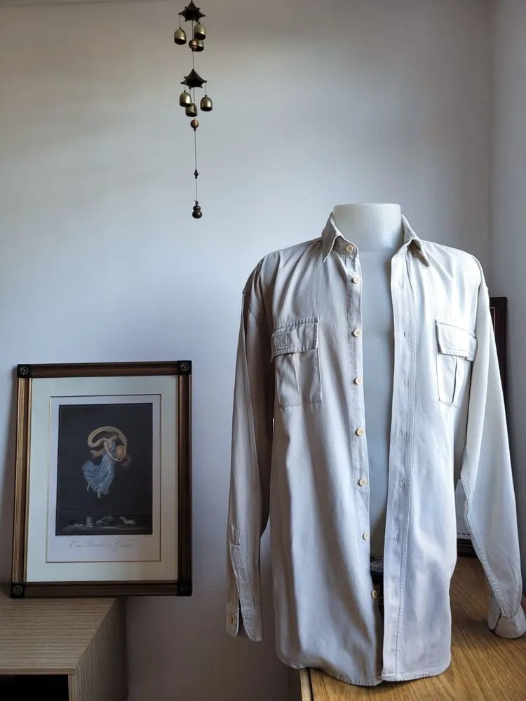 Camisa de Algodão Nude