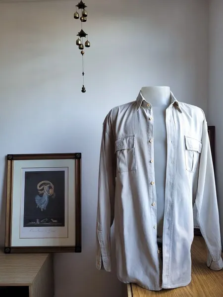 Camisa de Algodão Nude