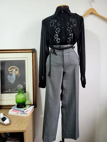 camisa preta miroa