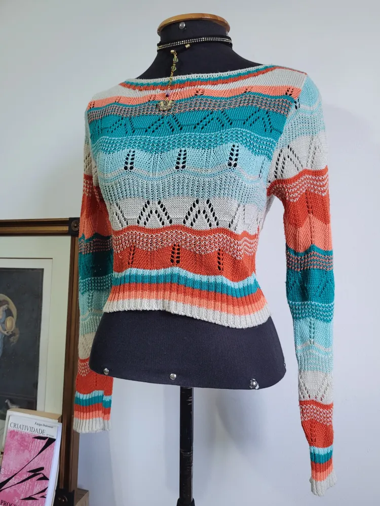 Blusa Tricô colors