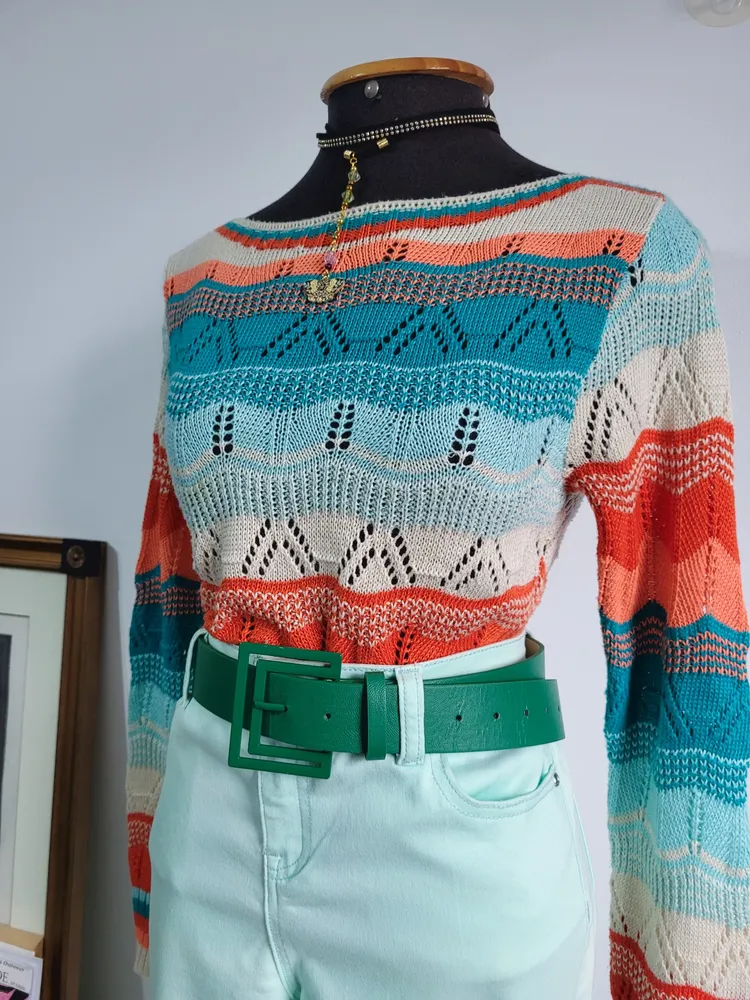 Blusa Tricô colors