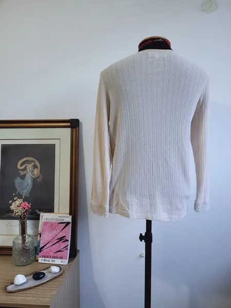 Cardigan Le lis blanc areia