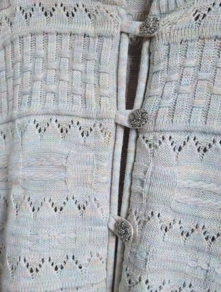 Cardigan tricot vintage