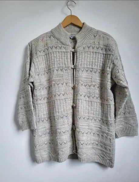 Cardigan tricot vintage