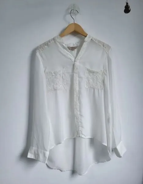 Camisa renda soltinha