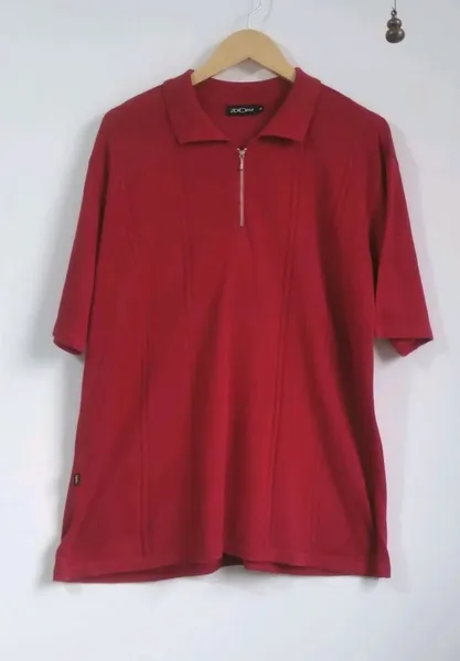 camisa polo zoomp vermelha