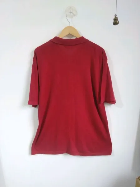 camisa polo zoomp vermelha