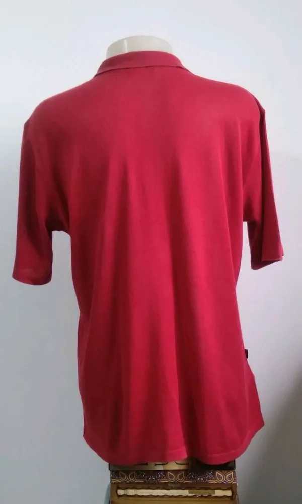 camisa polo zoomp vermelha