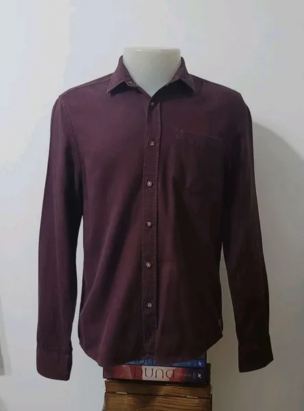 camisa vinho clock house