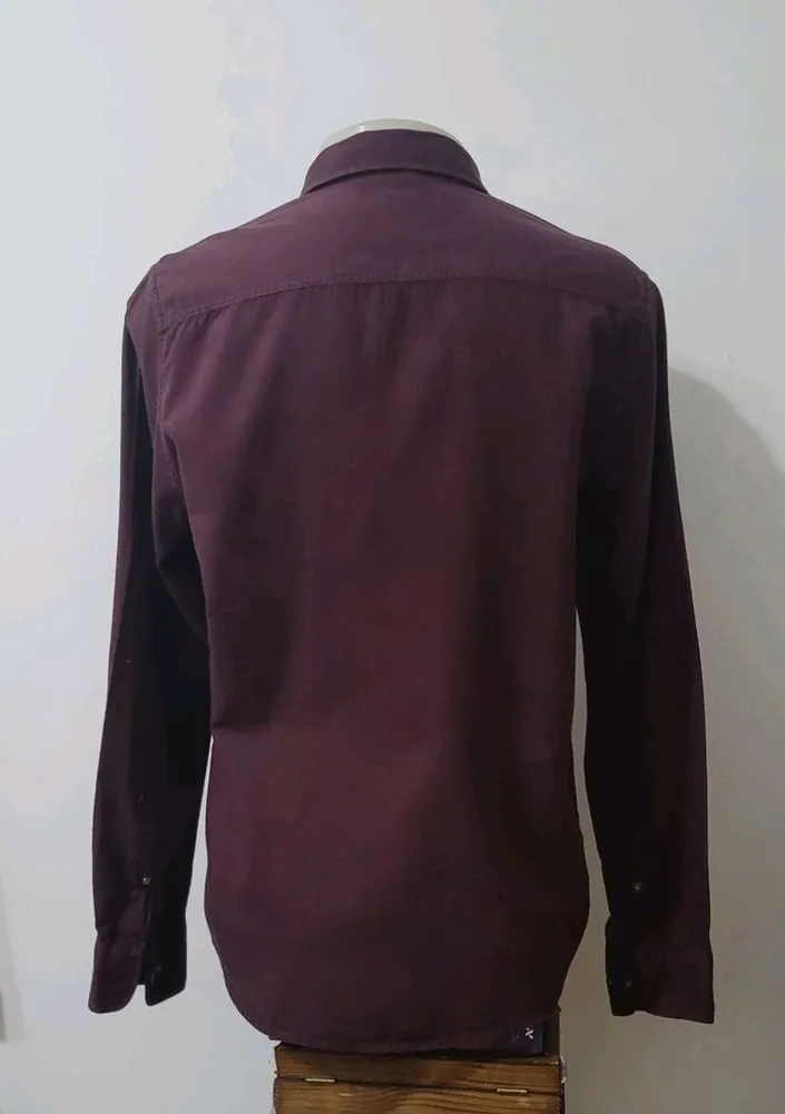 camisa vinho clock house