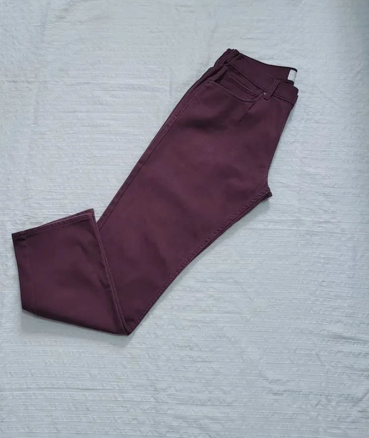 calça vinho lee