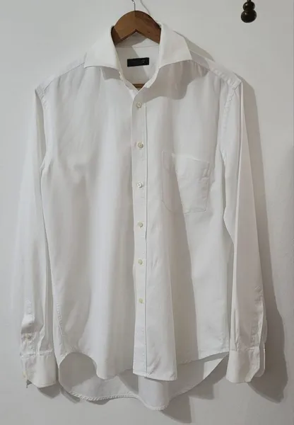 camisa branca zara man