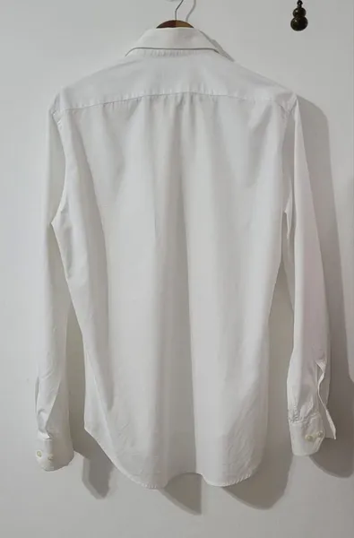 camisa branca zara man