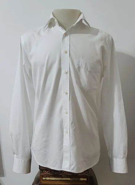 camisa branca zara man