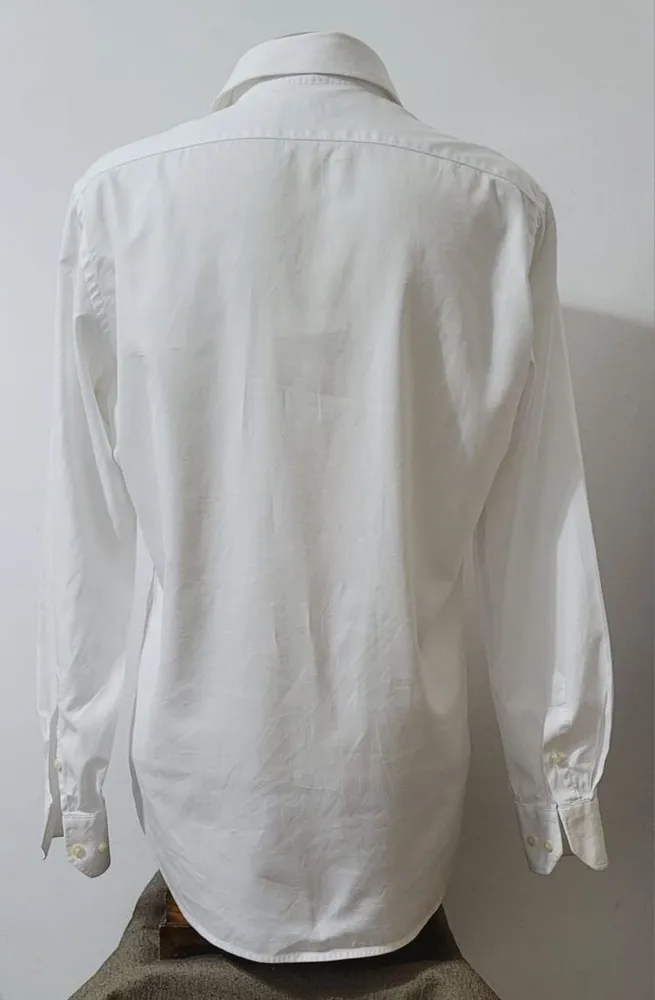 camisa branca zara man