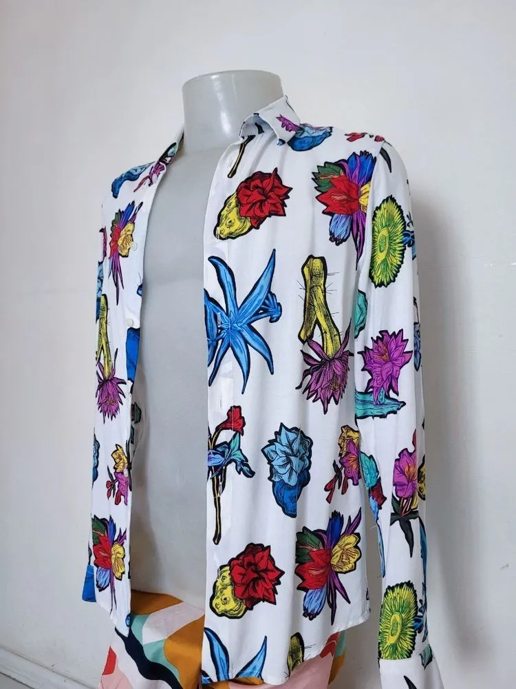 camisa Estampada H&M