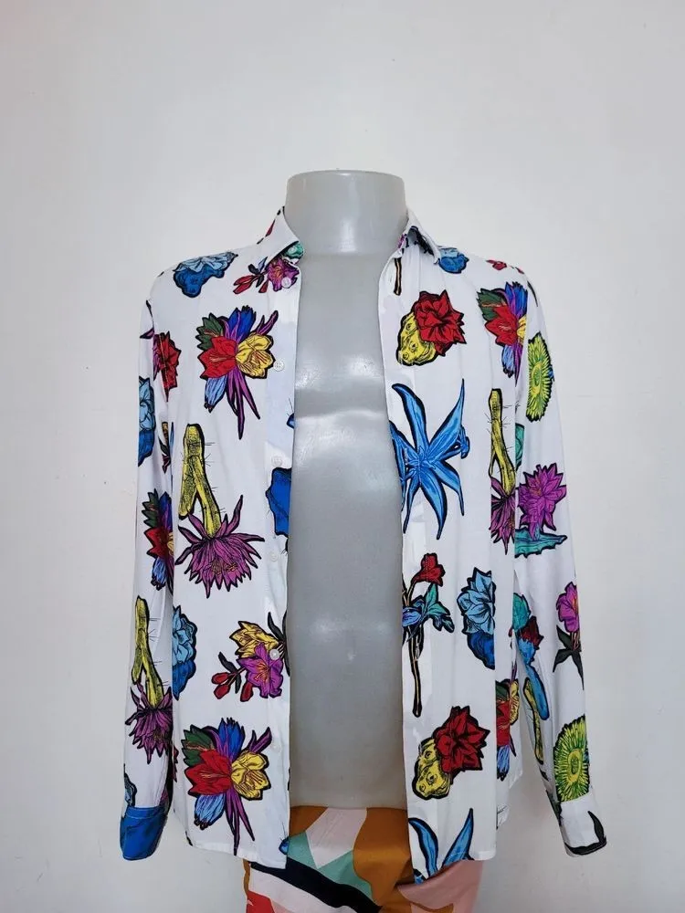 camisa Estampada H&M