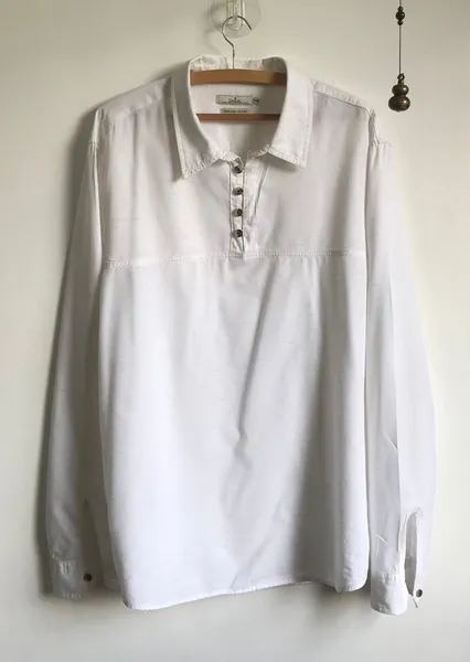 camisa areia casual