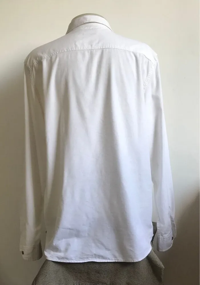 camisa areia casual