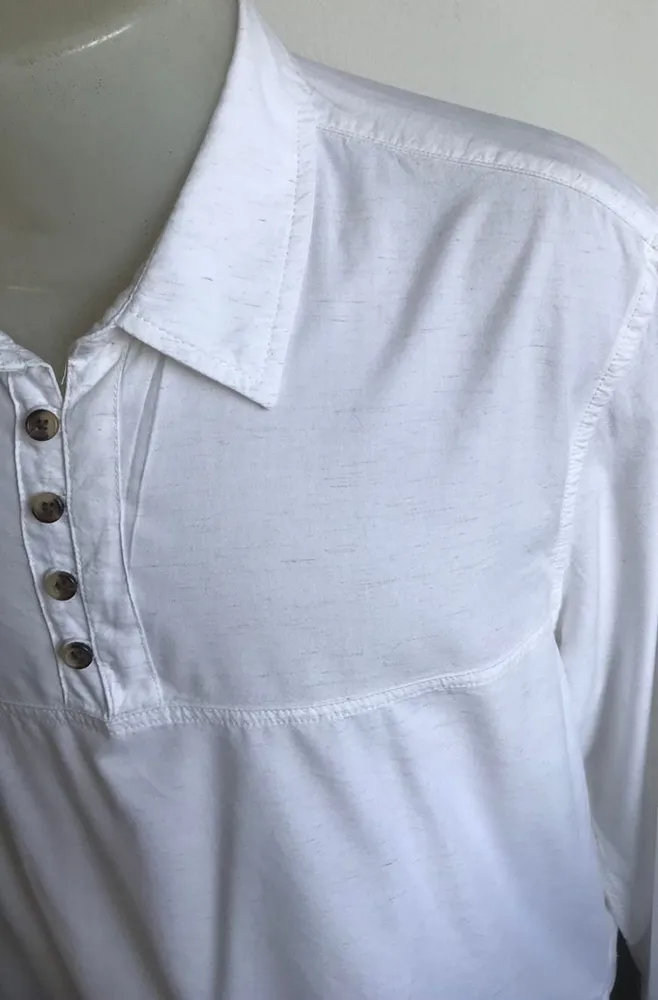 camisa areia casual