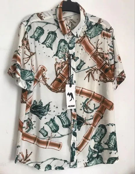 camisa estampada aussie
