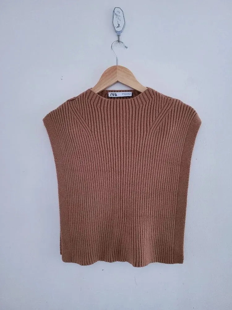 colete de  linha zara