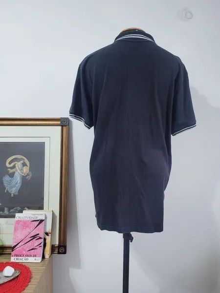 camisa polo wear preta