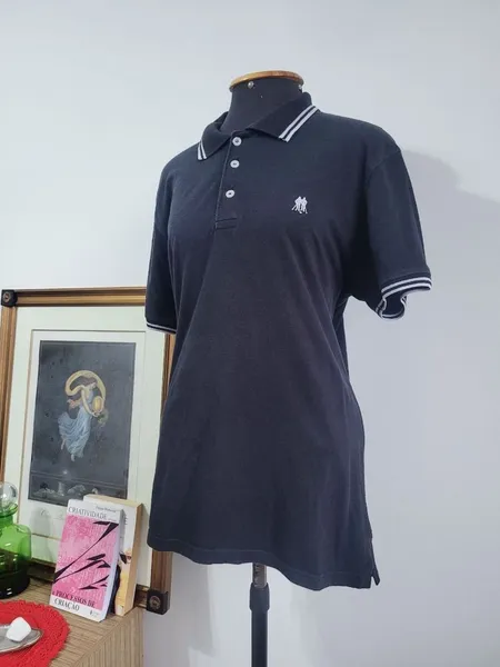 camisa polo wear preta