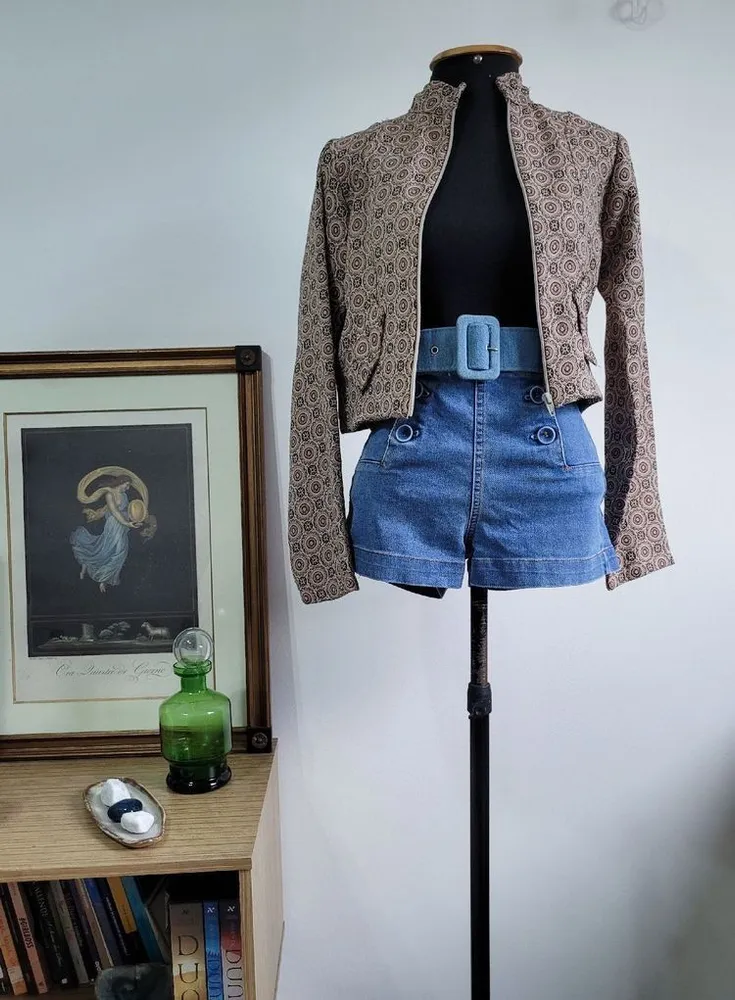jaqueta vintage boho