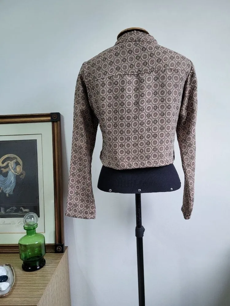 jaqueta vintage boho