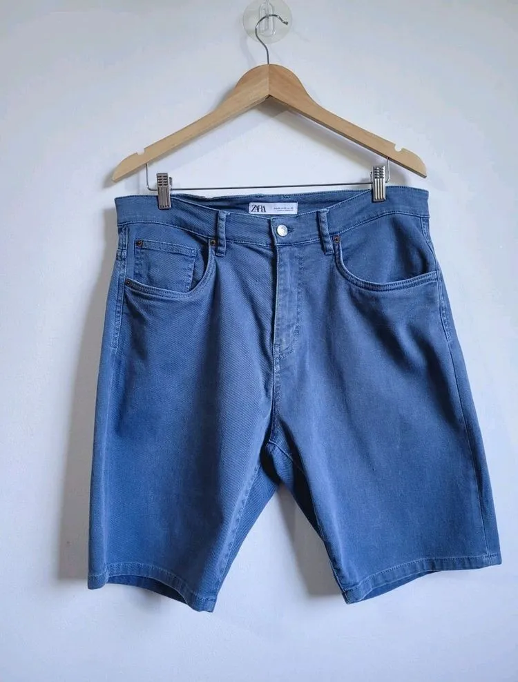 bermuda jeans zara