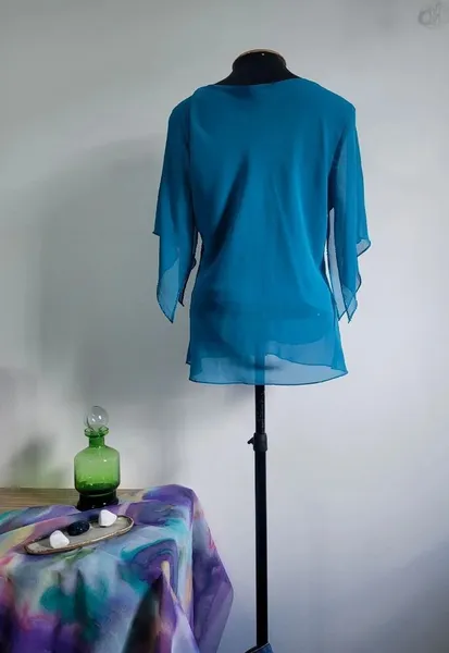 blusa vintage bordada
