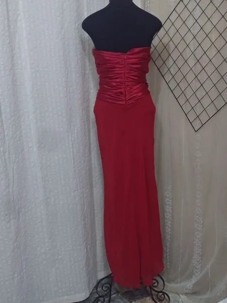vestido de festa vermelho