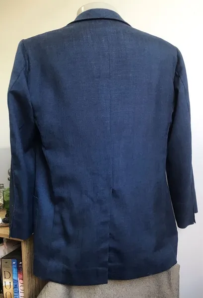 blazer azul marinho alfaiataria
