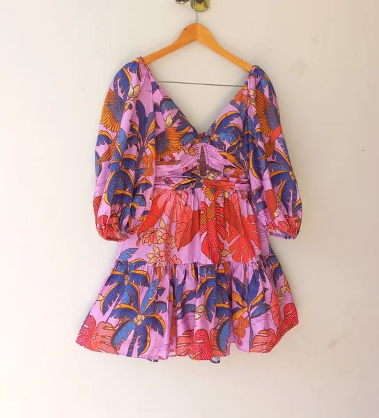 vestido banho de rio Farm